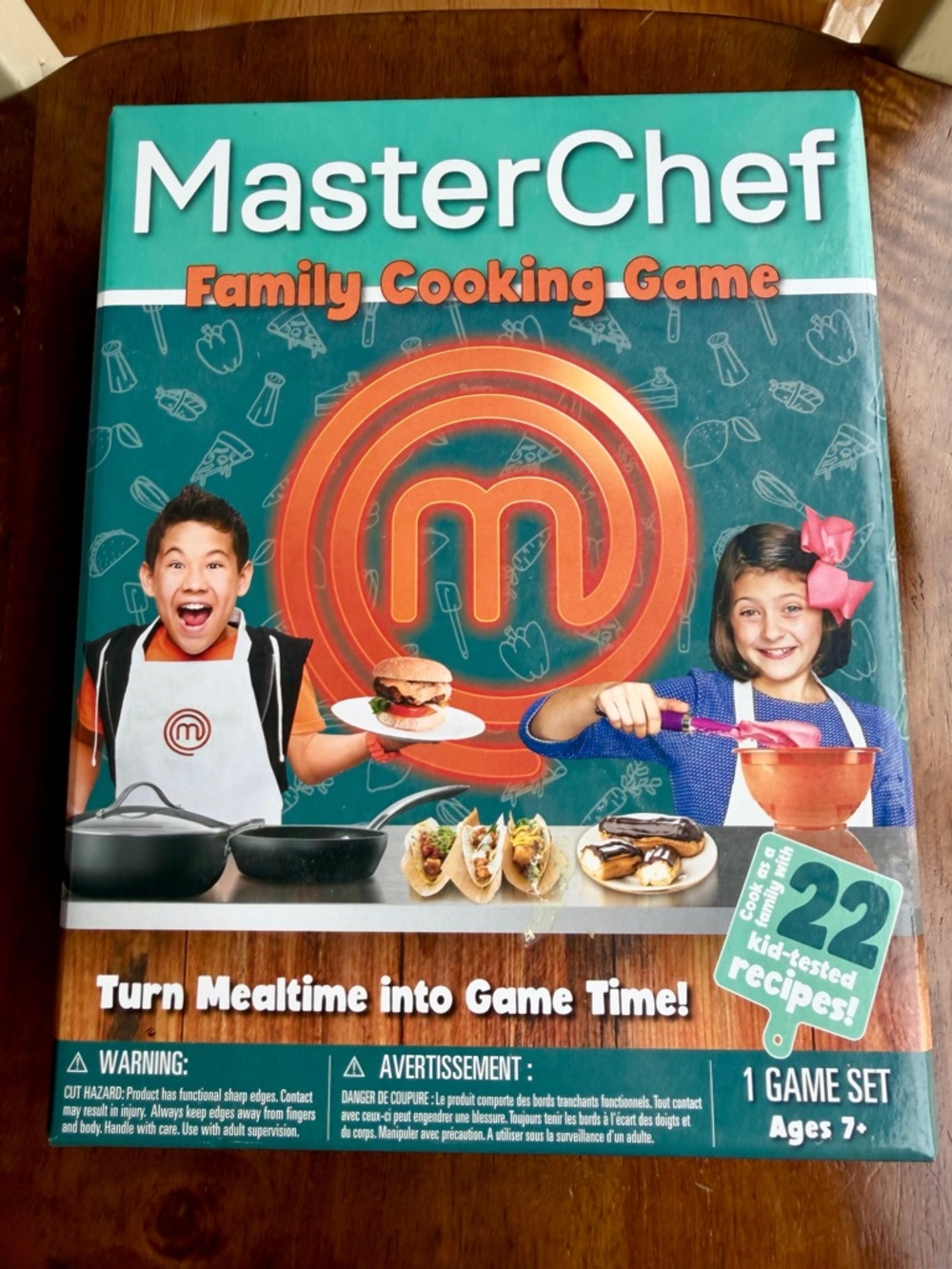 Master Chef Family Cooking Game Sealed NIB Board Game Family Time